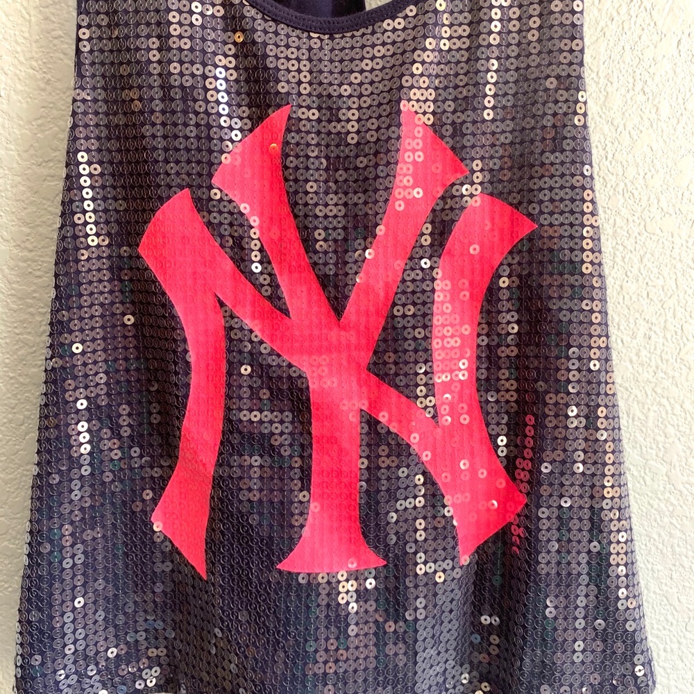 Victoria’s Secret, Pink, Sequin NY Tank XS - Picture 2 of 4